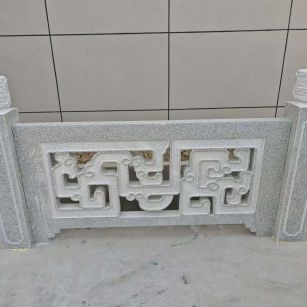 辽源芝麻白河道栏杆 桥栏杆