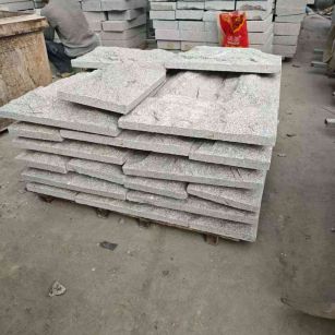 辽源芝麻白蘑菇石，自然面