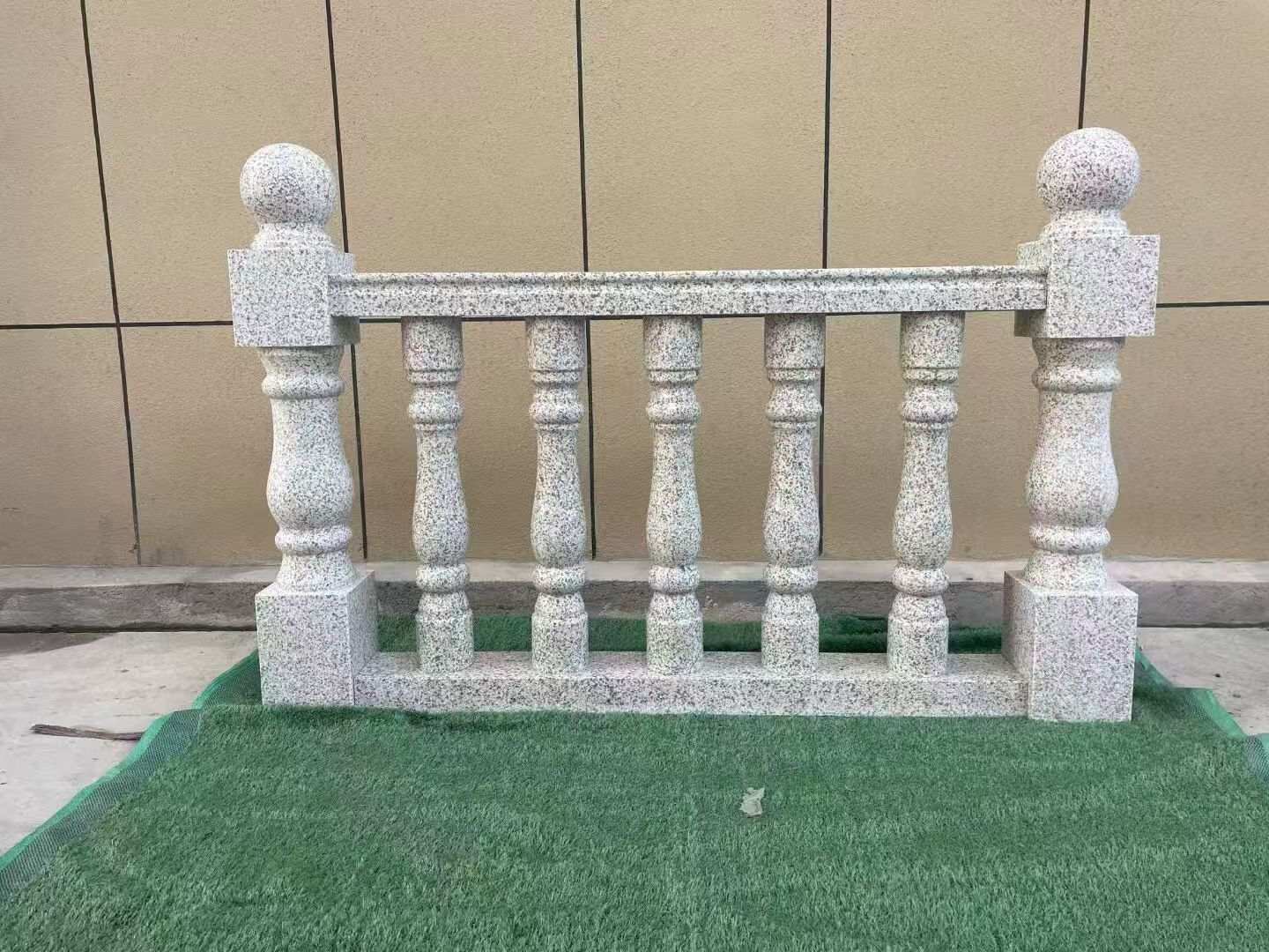 辽源芝麻白阳台栏杆 花岗岩栏杆