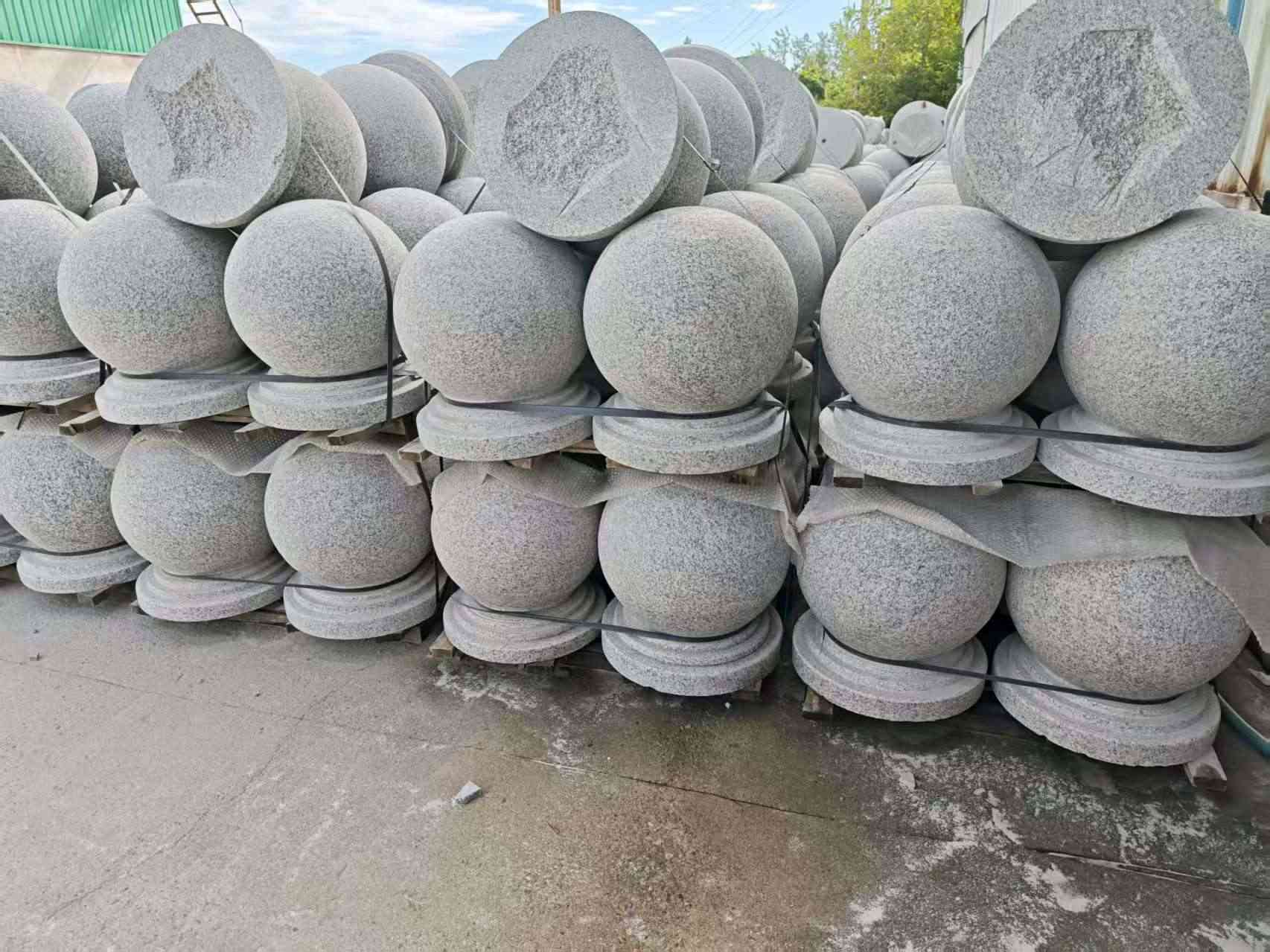 辽源圆球石球挡车球