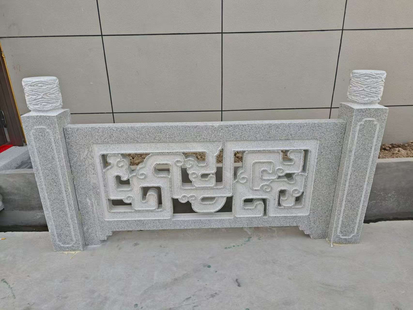 辽源芝麻白河道栏杆 桥栏杆