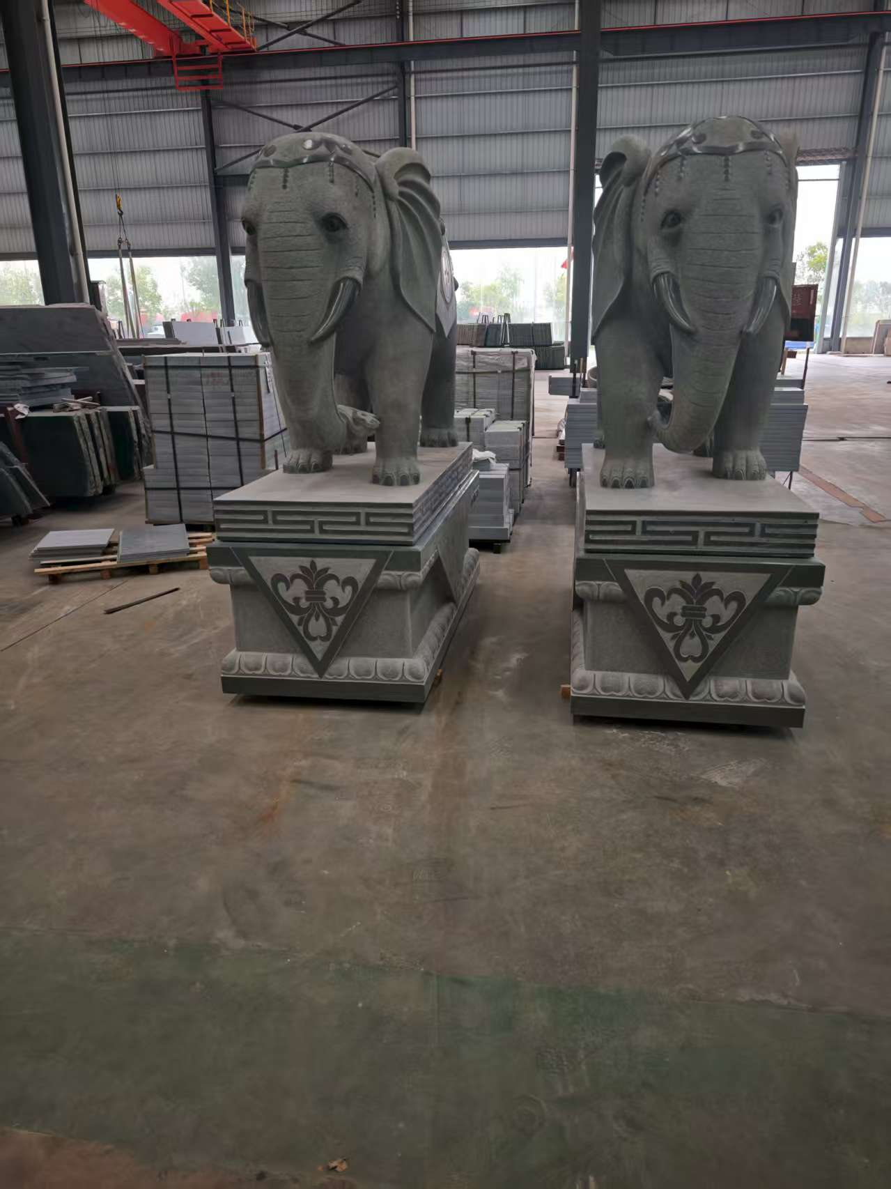 辽源芝麻灰花岗岩对象 芝麻白芝麻灰大象